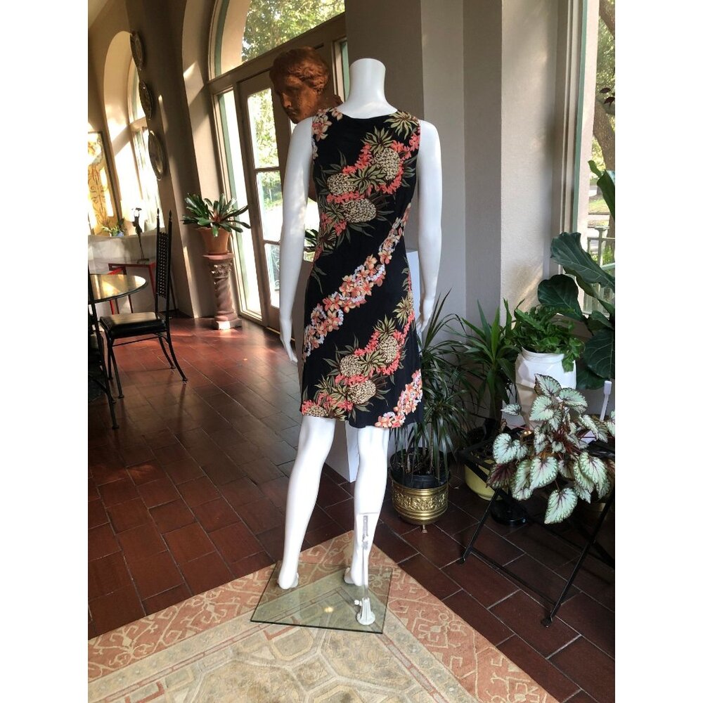 Hawaiian Dress, Hilo Hattie Hawaiian Dress, Tiki Dress | - Picture 7 of 9
